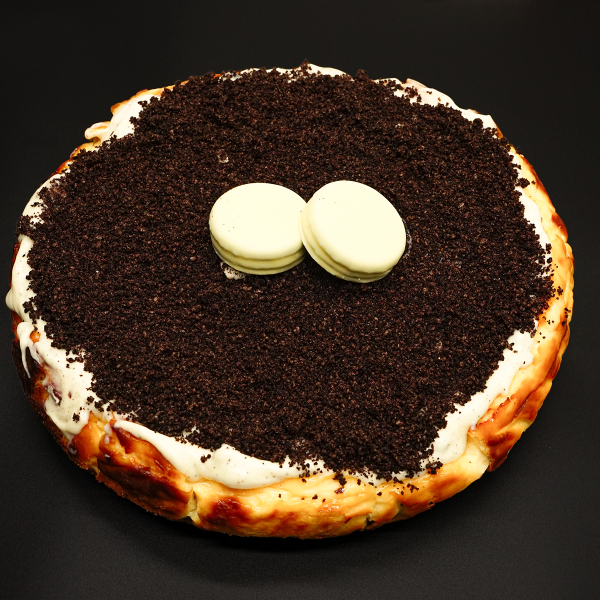 Tarta de queso de Oreo Blanco de Las Tartitas de Merxe