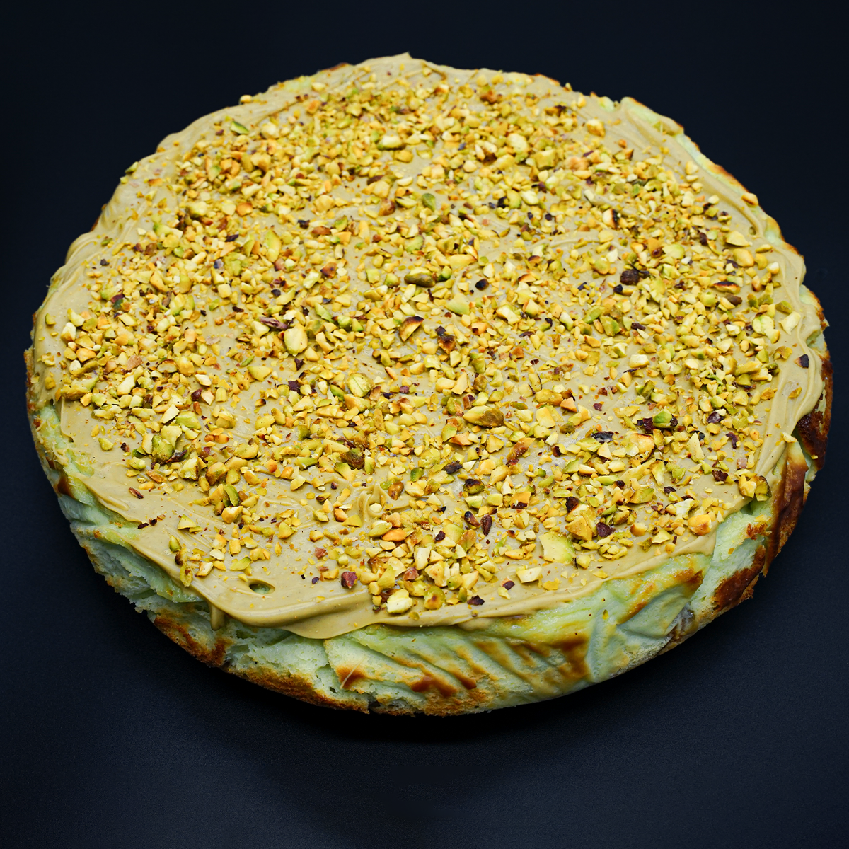 Tarta de queso y pistacho de Las Tartitas de Merxe