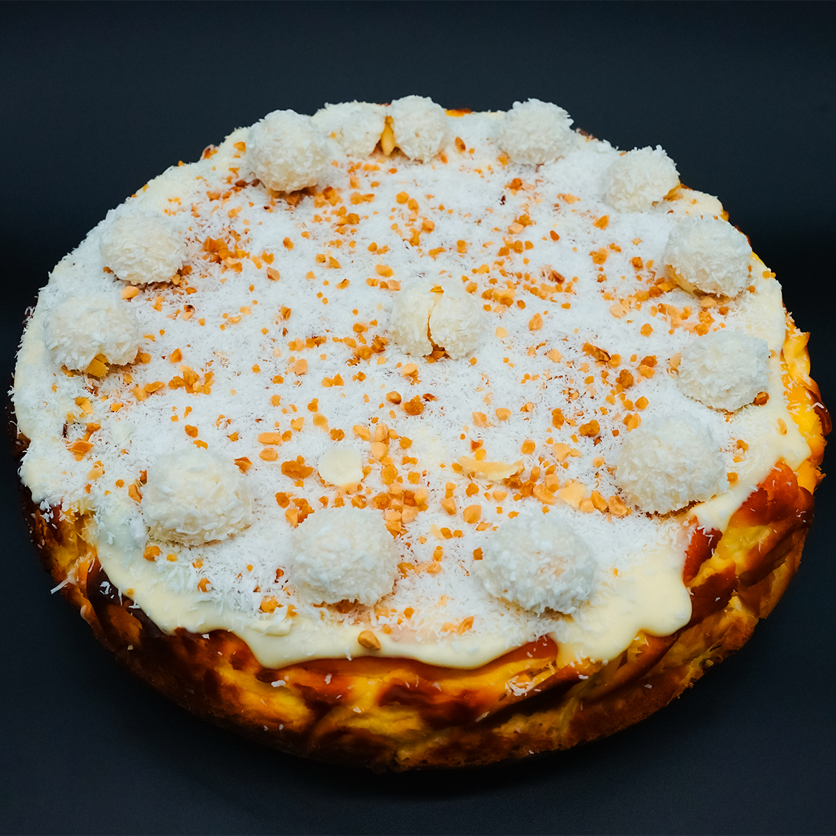 Tarta de queso y Rafaello de Las Tartitas de Merxe