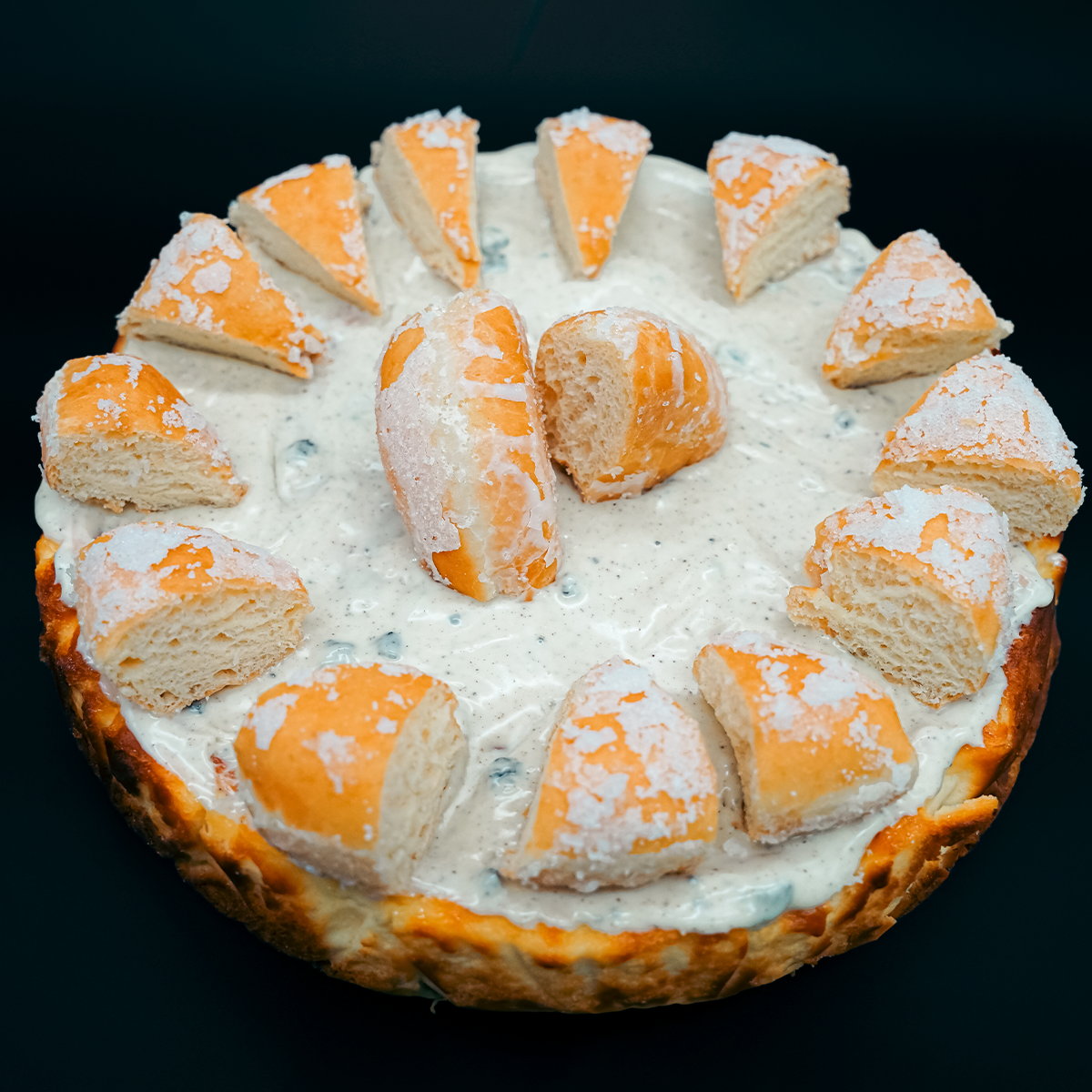 Tarta de queso y donuts de Las Tartitas de Merxe