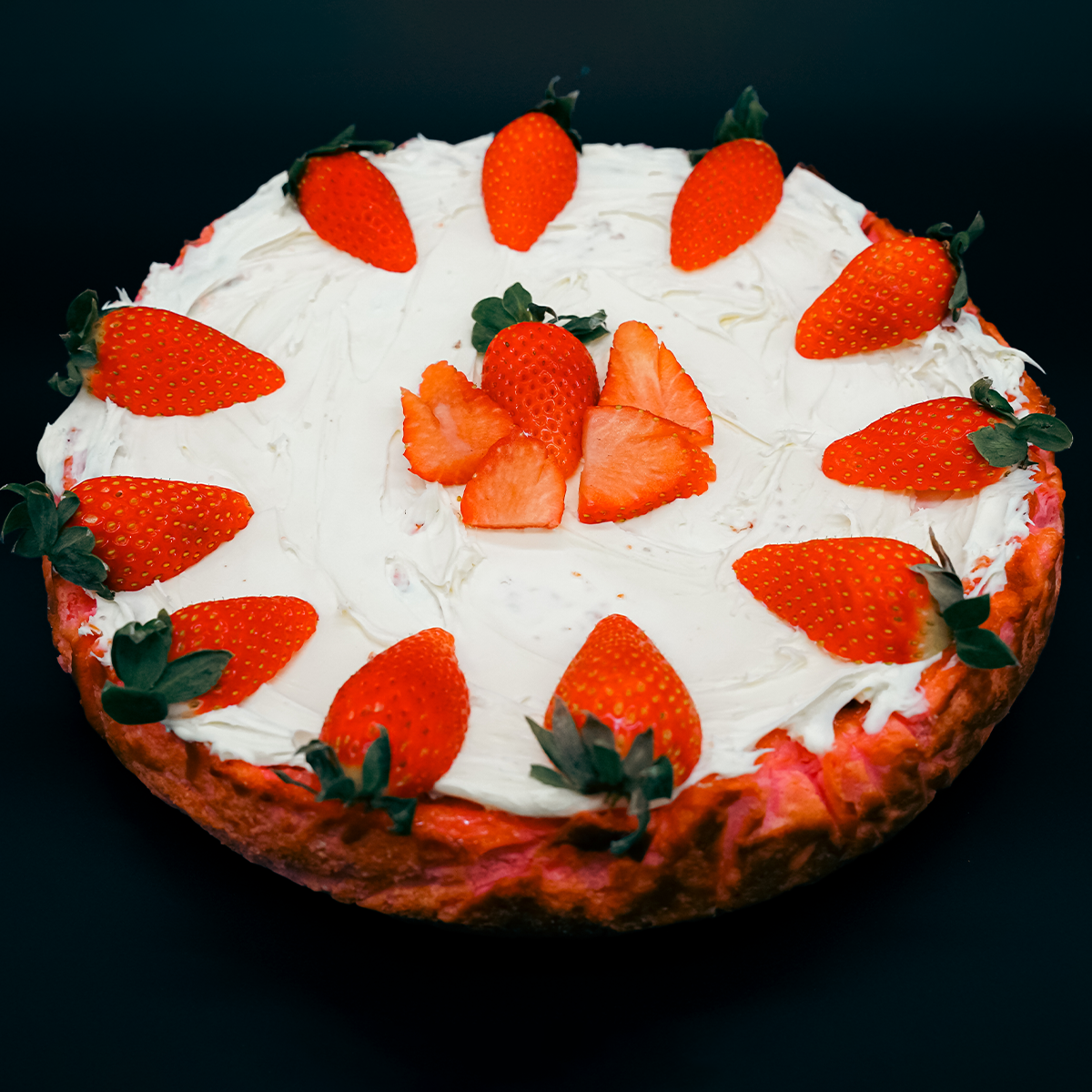 Tarta de queso con fresa y mascarpone de Las Tartitas de Merxe
