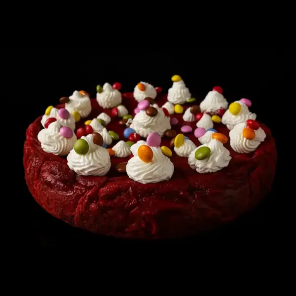 Tarta Redvelvet lacasitos